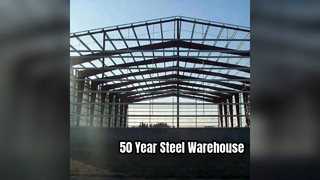 Steel Warehouse 50 Year Life Customizable Load