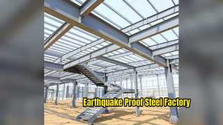Earthquake Proof Steel Factory Buildings