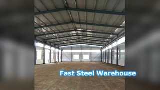 Prefab Steel Warehouse Workshop Fast Build