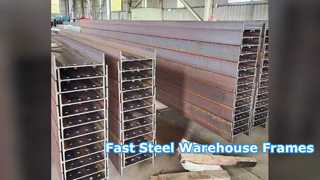Steel Warehouse Frames Fast & Strong