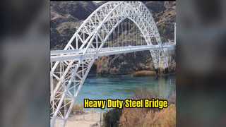 Steel Bridge Structure Galvanized Heavy Duty