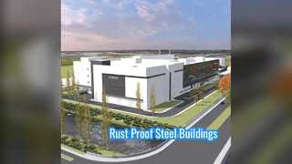 Steel Frame Building Rust Resistant ISO9001